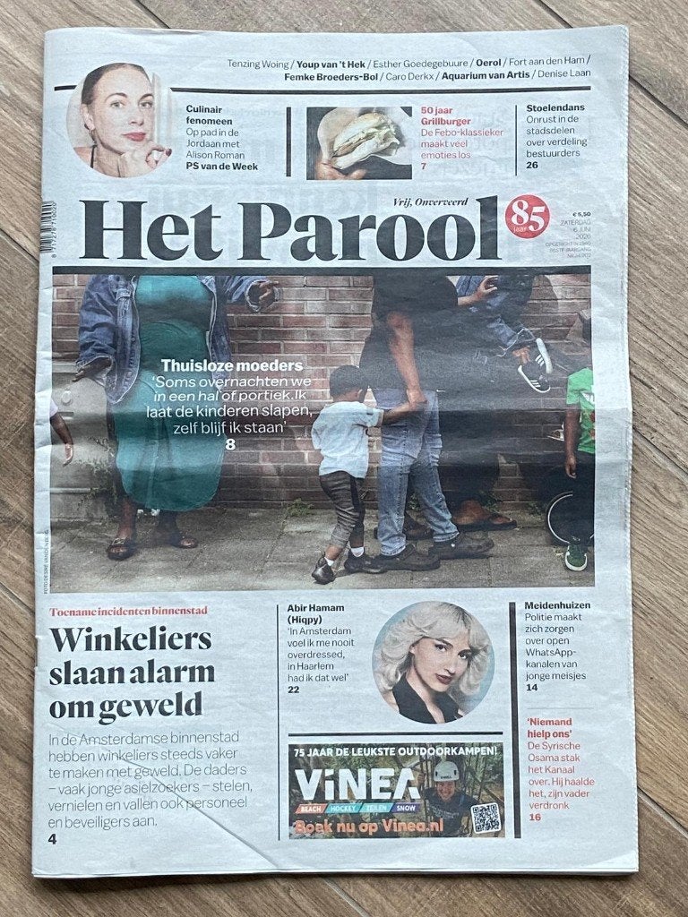 Het Parool | Harry Styles, Ophalen of Verzenden, Gelezen, Krant