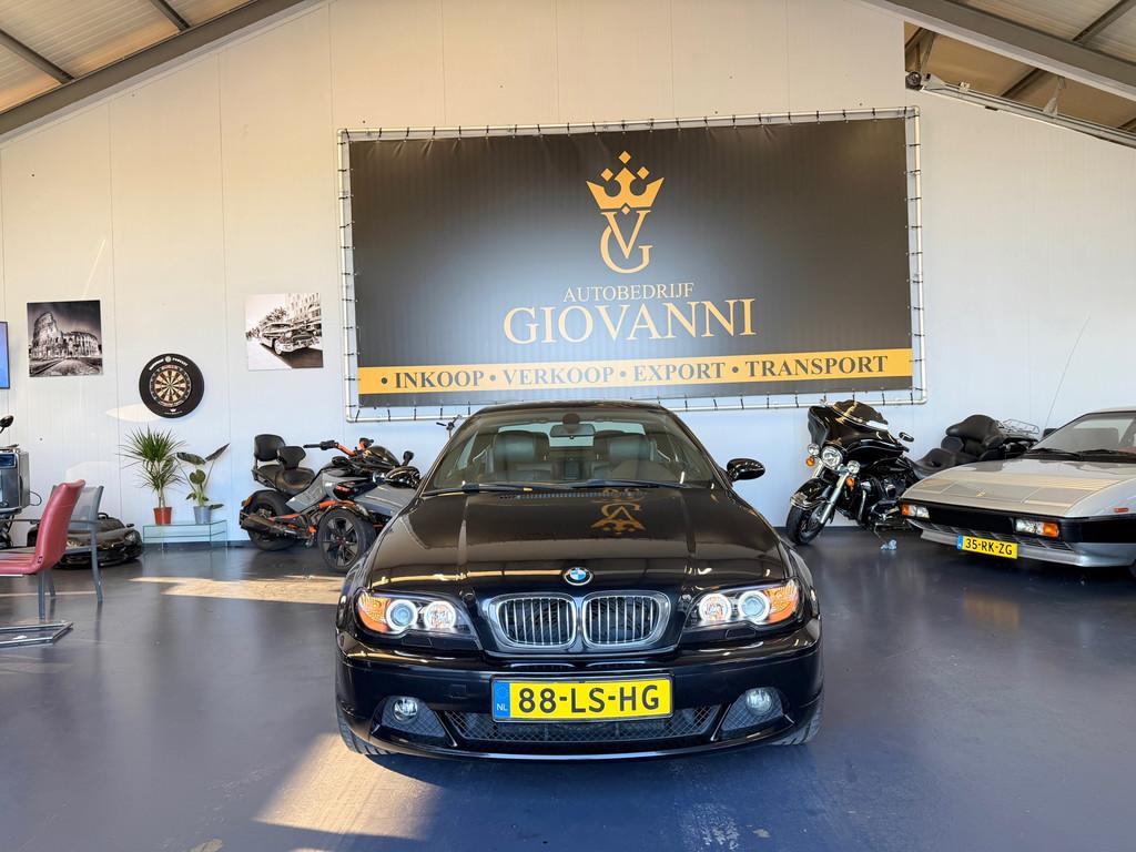 BMW 3-serie Cabrio 320Ci Executive inruil mogelijk, Auto's, Achterwielaandrijving, Cabriolet, 4 stoelen, Zwart