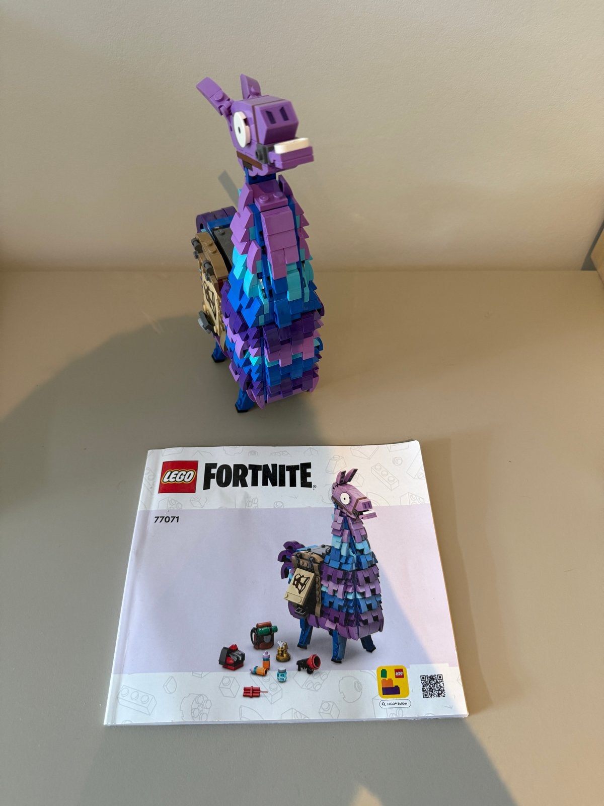 LEGO Fortnite Llama (77071) - Zo goed als nieuw, Overige thema's, Lego, Ophalen of Verzenden, Zo goed als nieuw