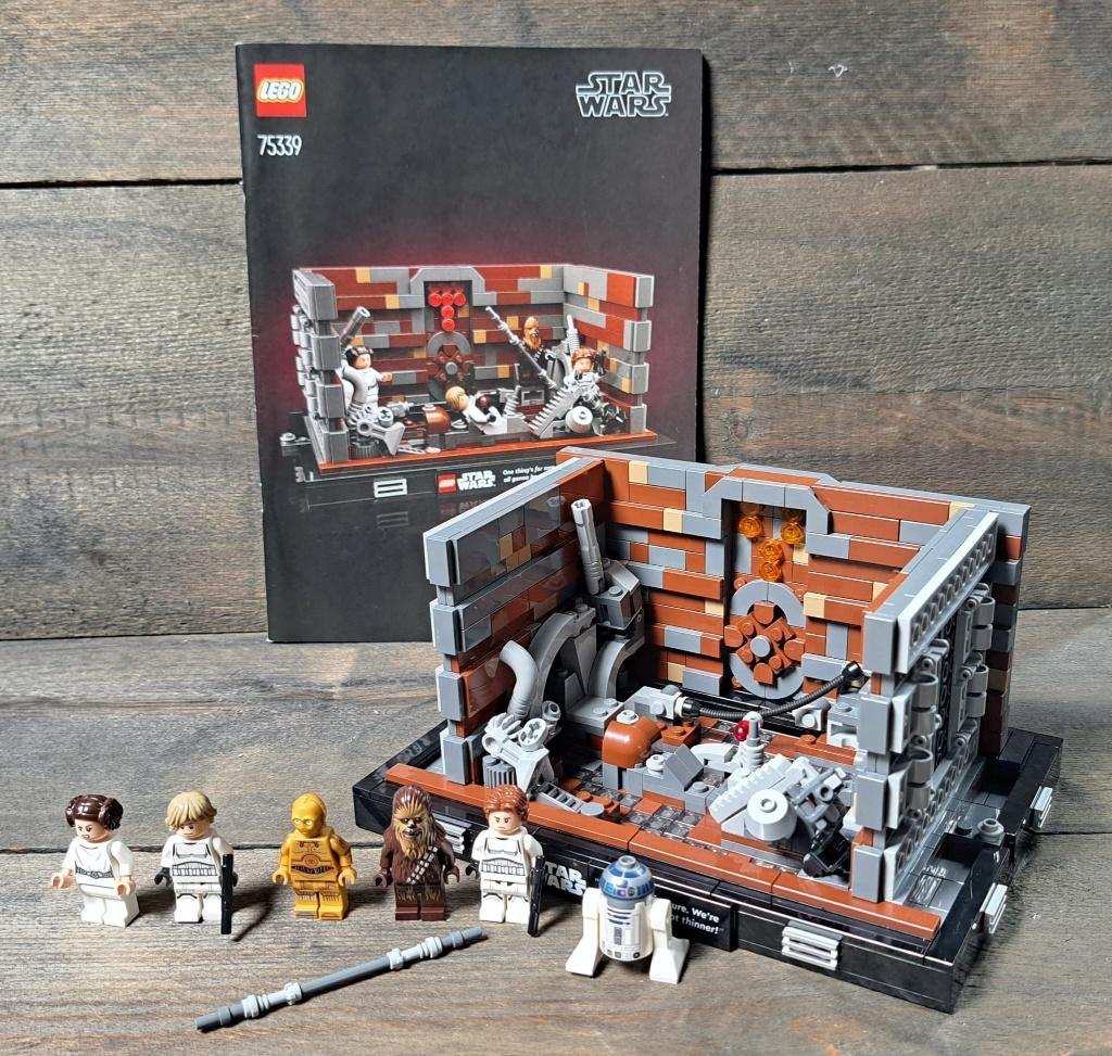 Lego Star Wars set 75399. Death Star Trash Compactor Diorama, Compleet, Star Wars, Lego, Ophalen of Verzenden
