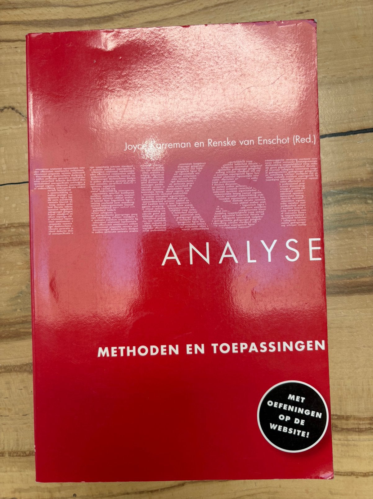 Boek Karreman & Van Enschot - Tekstanalyse, Ophalen of Verzenden, Zo goed als nieuw