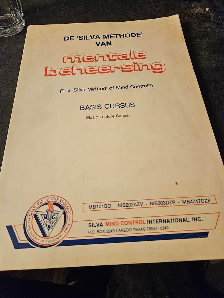 De Silva Methode van Mentale Beheersing Basis Cursus, Boeken, Ophalen of Verzenden, Gelezen, Overige onderwerpen, Silva Mind Control International, Inc.