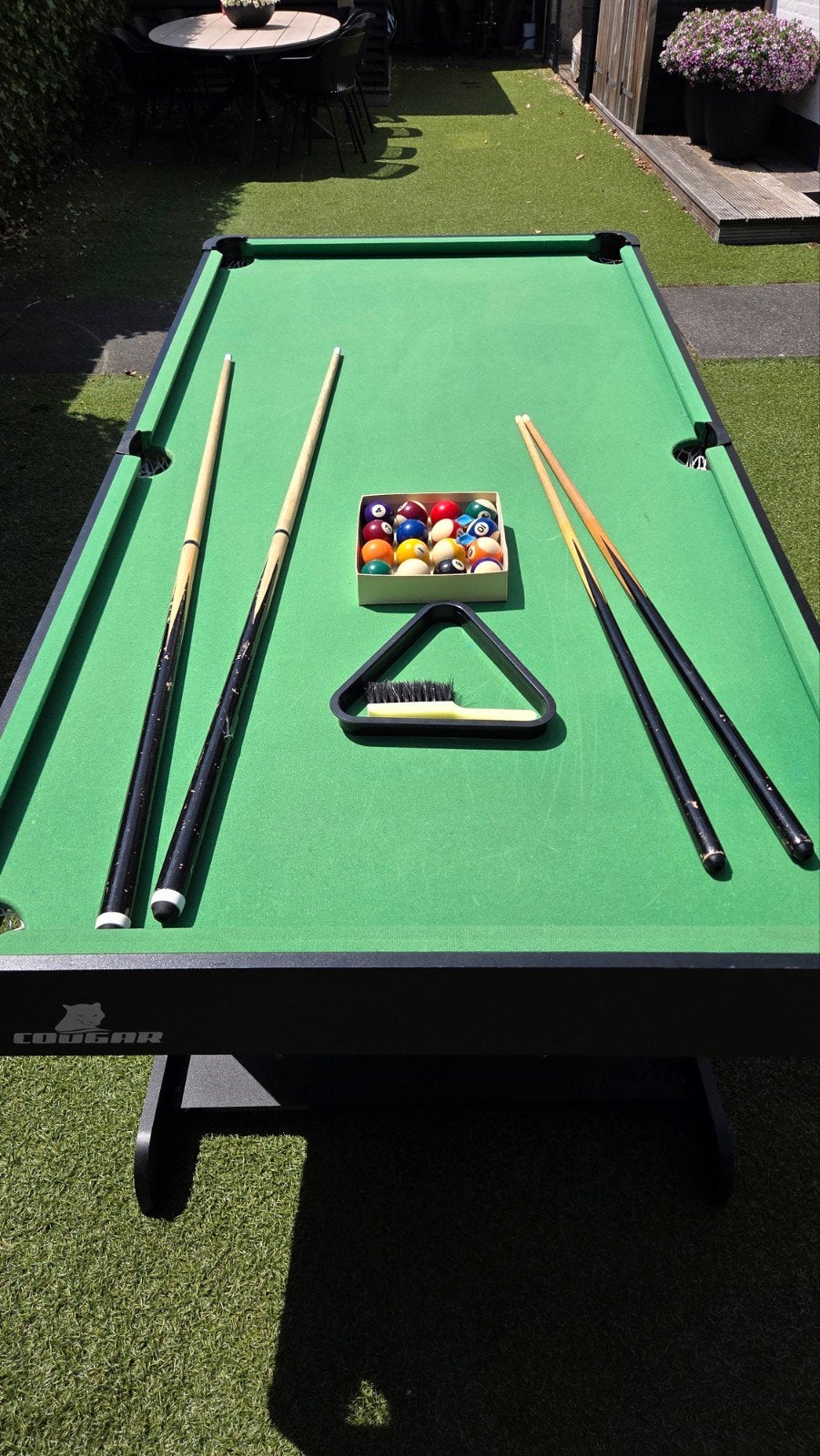 Mooie pooltafel, Ophalen, Keu of Ballen