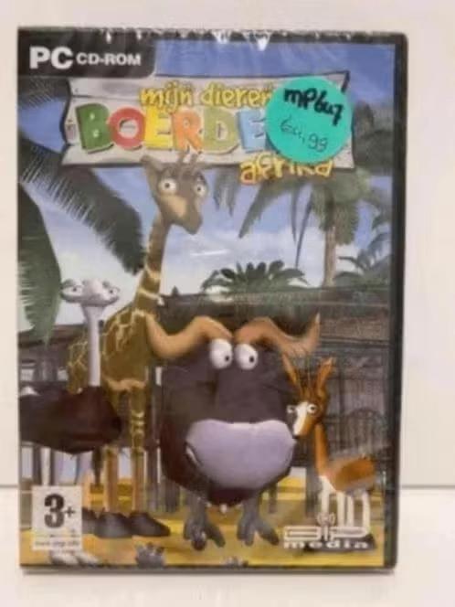 NIEUW! PC-spel Mijn Dieren Boerderij Afrika € 4,99, Spelcomputers en Games, Games | Pc, 1 speler, Nieuw, Ophalen of Verzenden