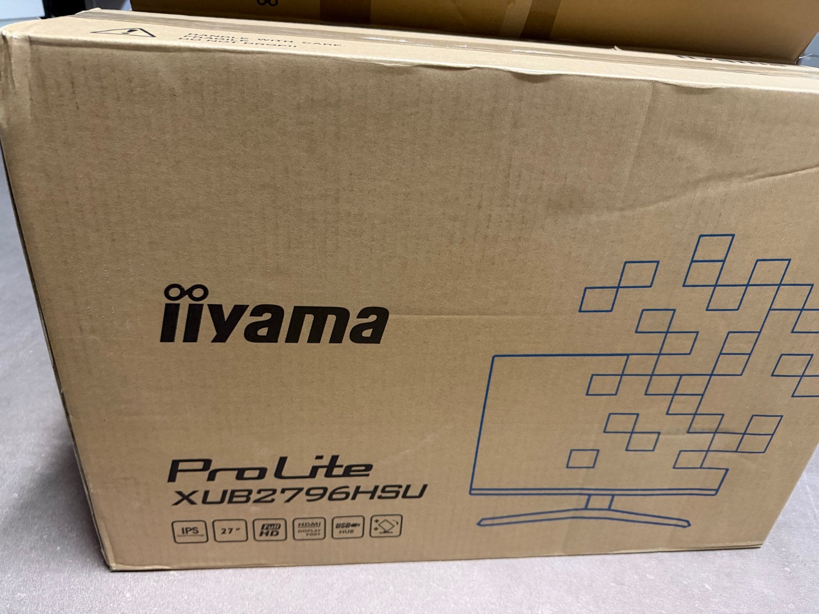 2 x iiyama ProLite XUB2796HSU IPS Full HD Monitor, Computers en Software, Ophalen, Full HD, Zo goed als nieuw, 61 t/m 100 Hz