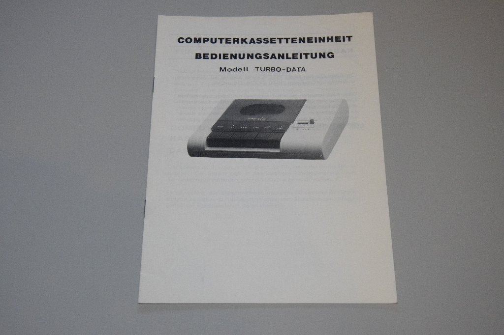 Commodore 64 (C64) : Turbo Data User Manual (Handleiding), Computers en Software, Vintage Computers, Ophalen of Verzenden, Commodore C 64