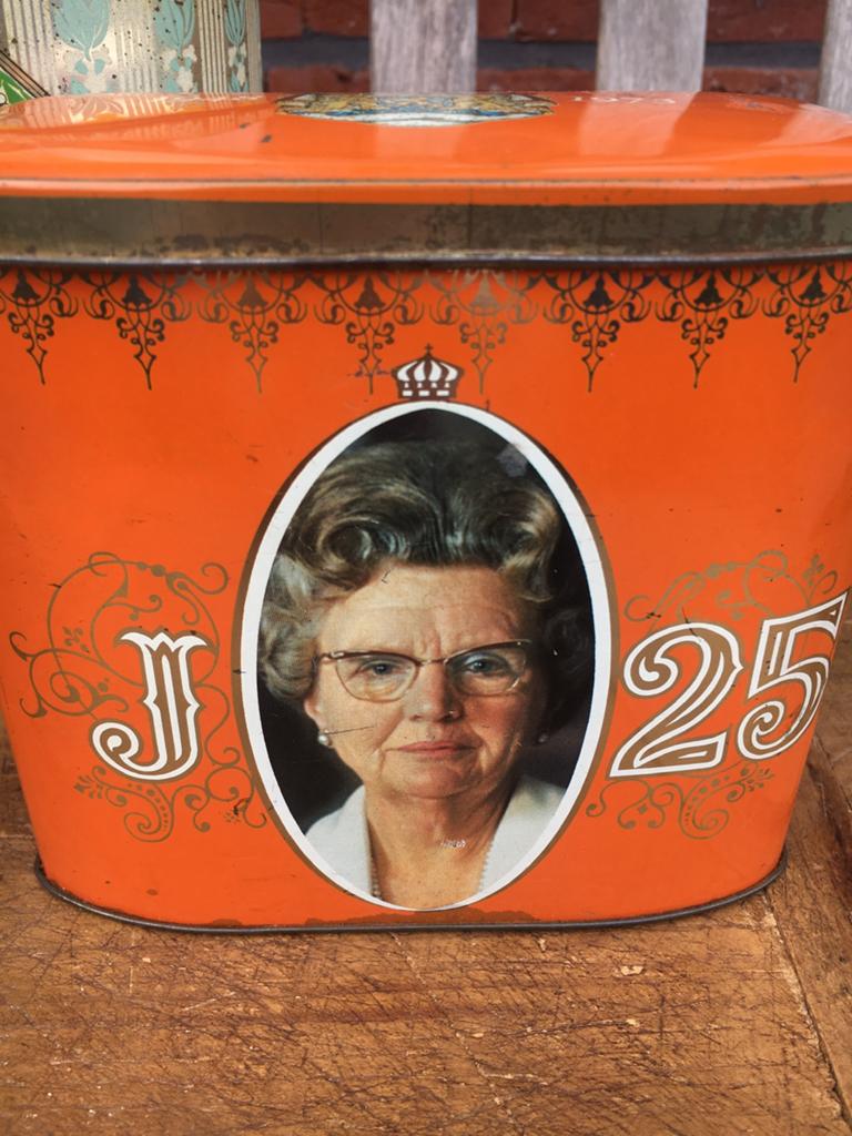 Koekblik / Trommel / Royalty / Koningshuis, Ophalen of Verzenden, Zo goed als nieuw, Koek(jes)