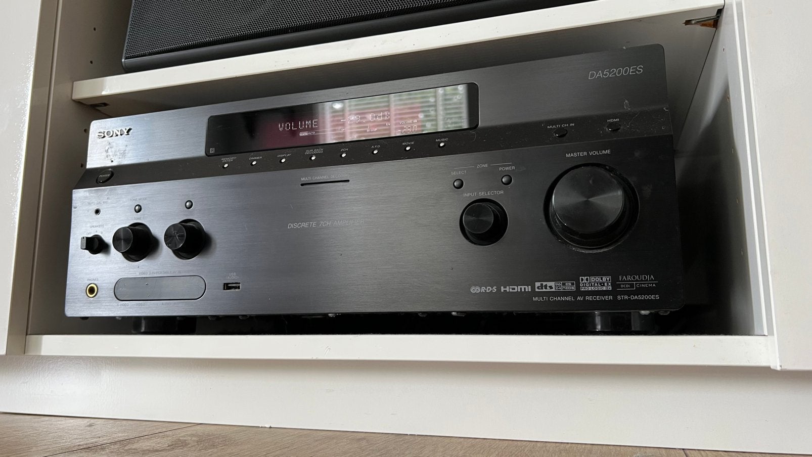 Sony STR-DA5200ES / 7.1 kanaals receiver, Ophalen, Zo goed als nieuw, 120 watt of meer, Sony