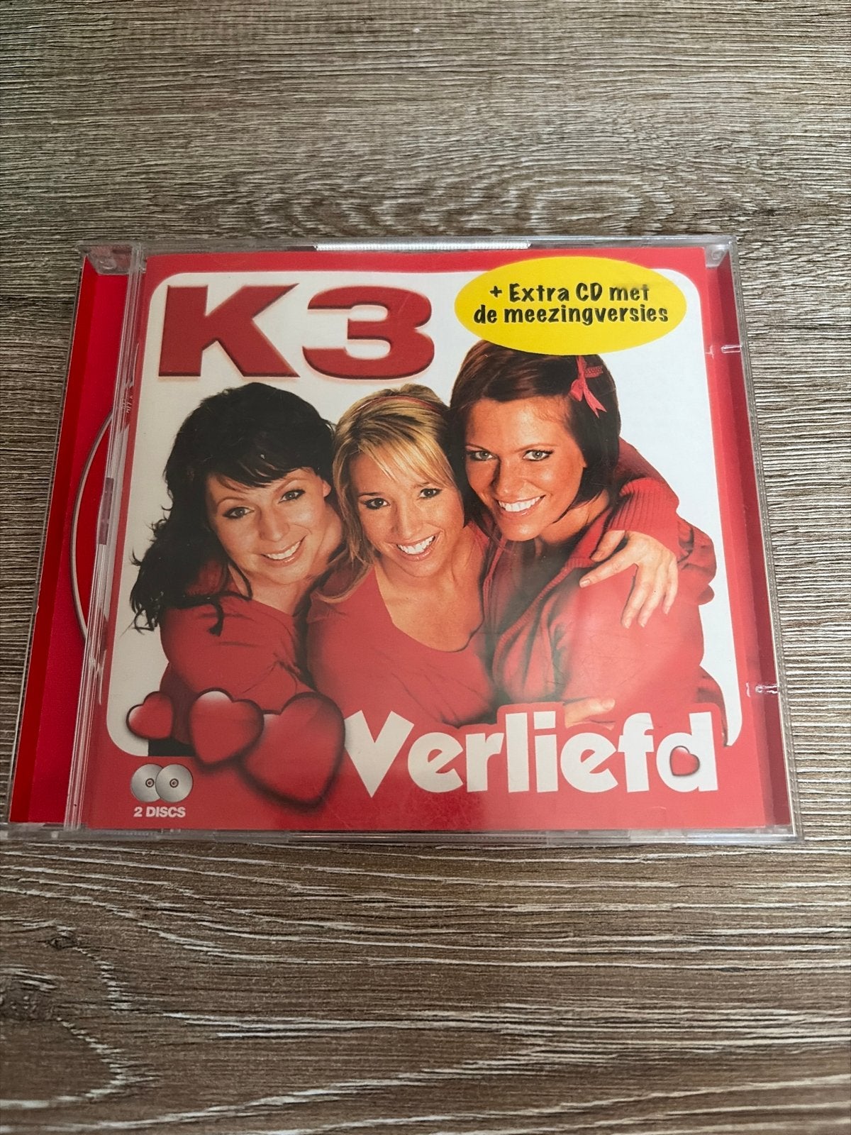 K3 - Verliefd (CD, 2 Discs), Gebruikt, Met bonustracks, Ophalen of Verzenden, 3 tot 5 jaar