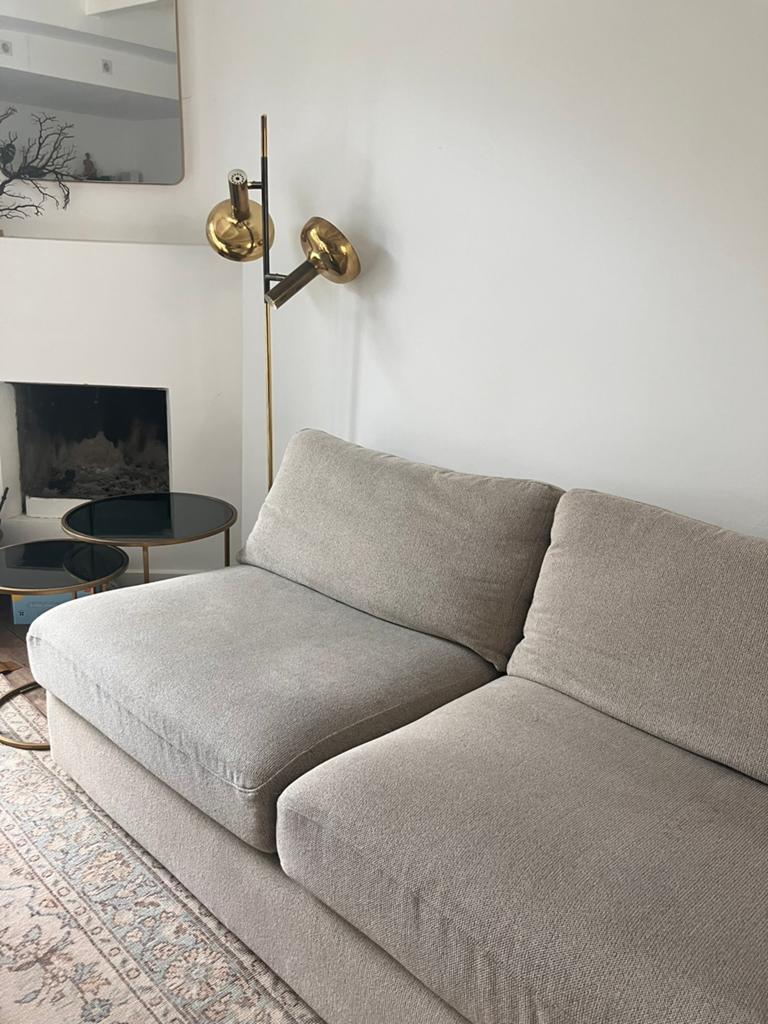 3 persoons lounge bank Montel / loungebank  / 3-persoonsbank, Verzenden, Gebruikt, 75 tot 100 cm, Stof