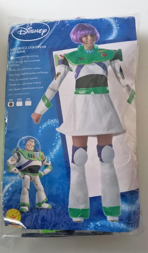 Buzz Lightyear Kostuum damesmaat S  Disney Toy Story, Ophalen of Verzenden, Kleding, Maat 36 (S), Gedragen