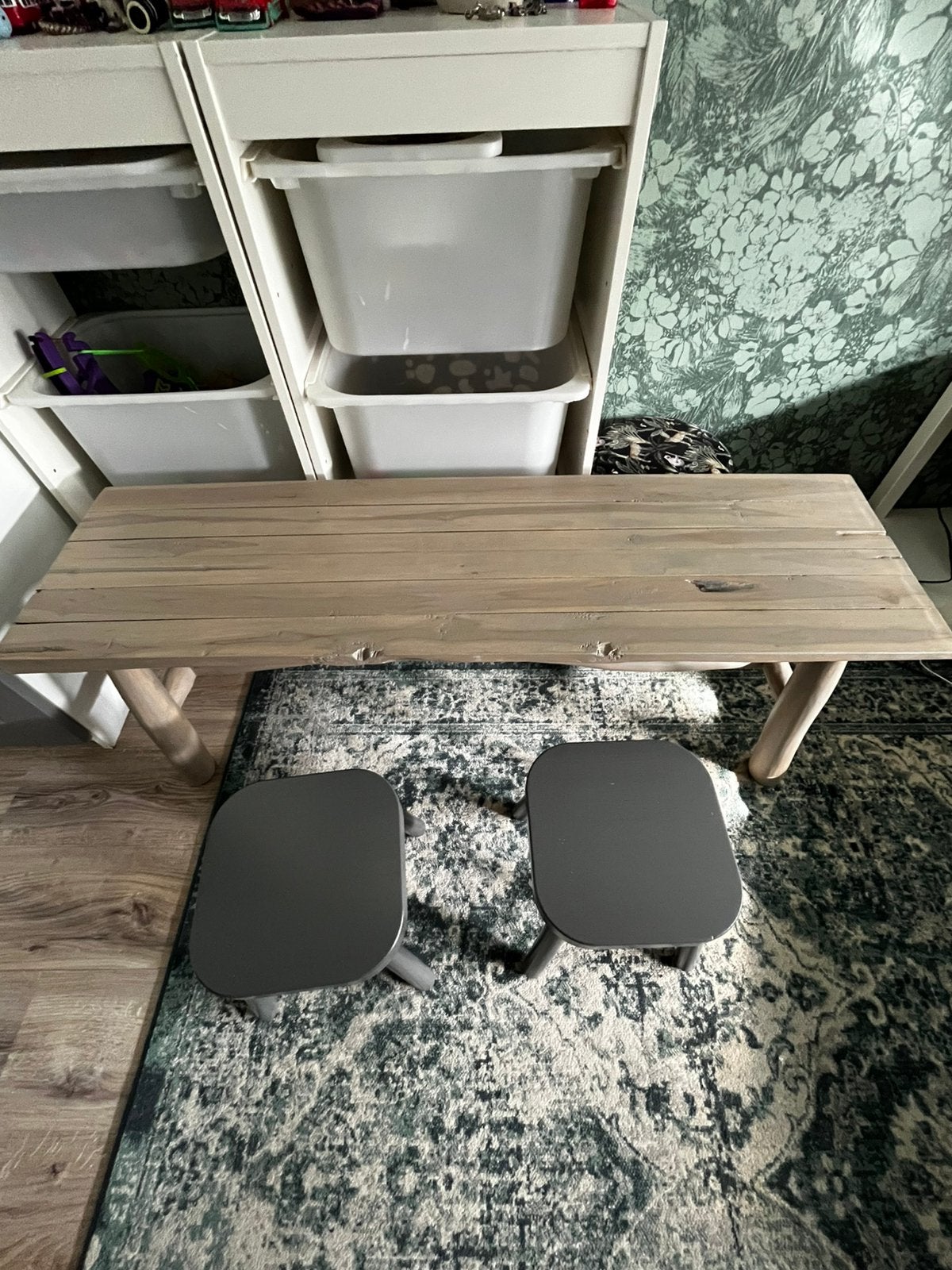 Hout bankje, Ophalen of Verzenden, Gebruikt, Hout