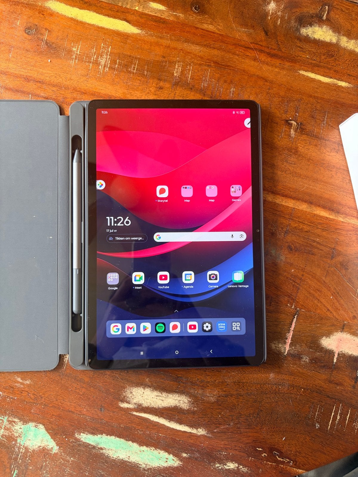 Lenovo Tab M11 met Precision Pen 3 en hoes, Ophalen, 11 inch, Zo goed als nieuw, 128 GB
