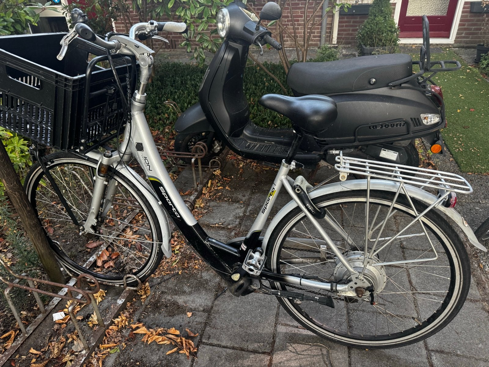 Sparta Ion elektrische fiets - achterwiel probleem, Ophalen, Gebruikt, Sparta, Versnellingen