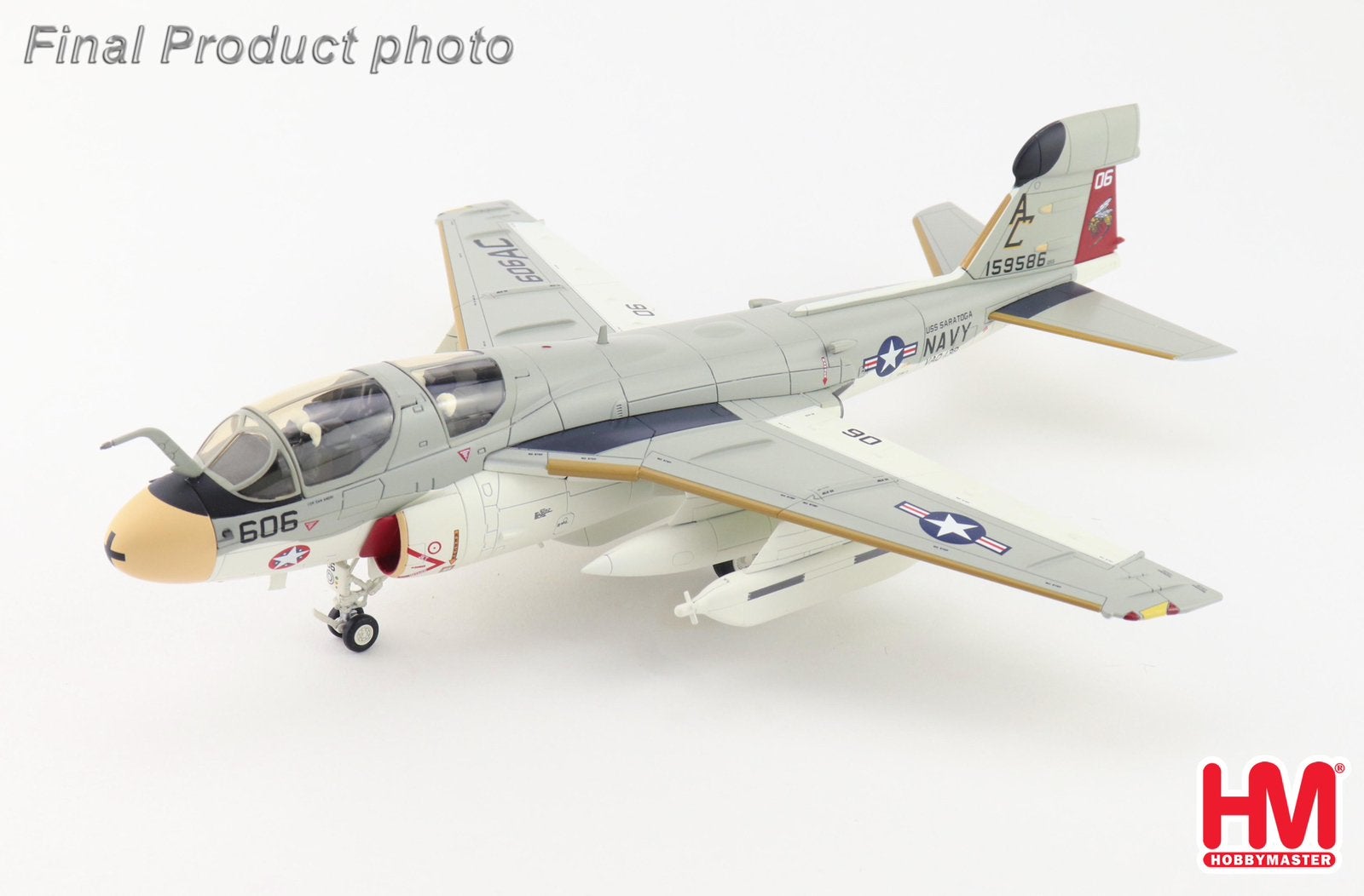 Hobby Master HA5014 | Grumman EA-6B Prowler, Ophalen, Schaalmodel, Nieuw, Pilot Station