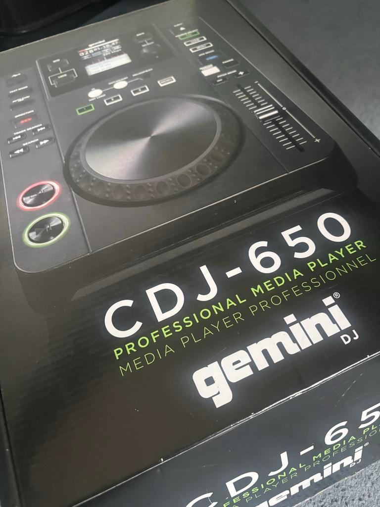 Gemini CDJ-650 (DJ), Ophalen of Verzenden, Zo goed als nieuw, Dj-set, Overige merken