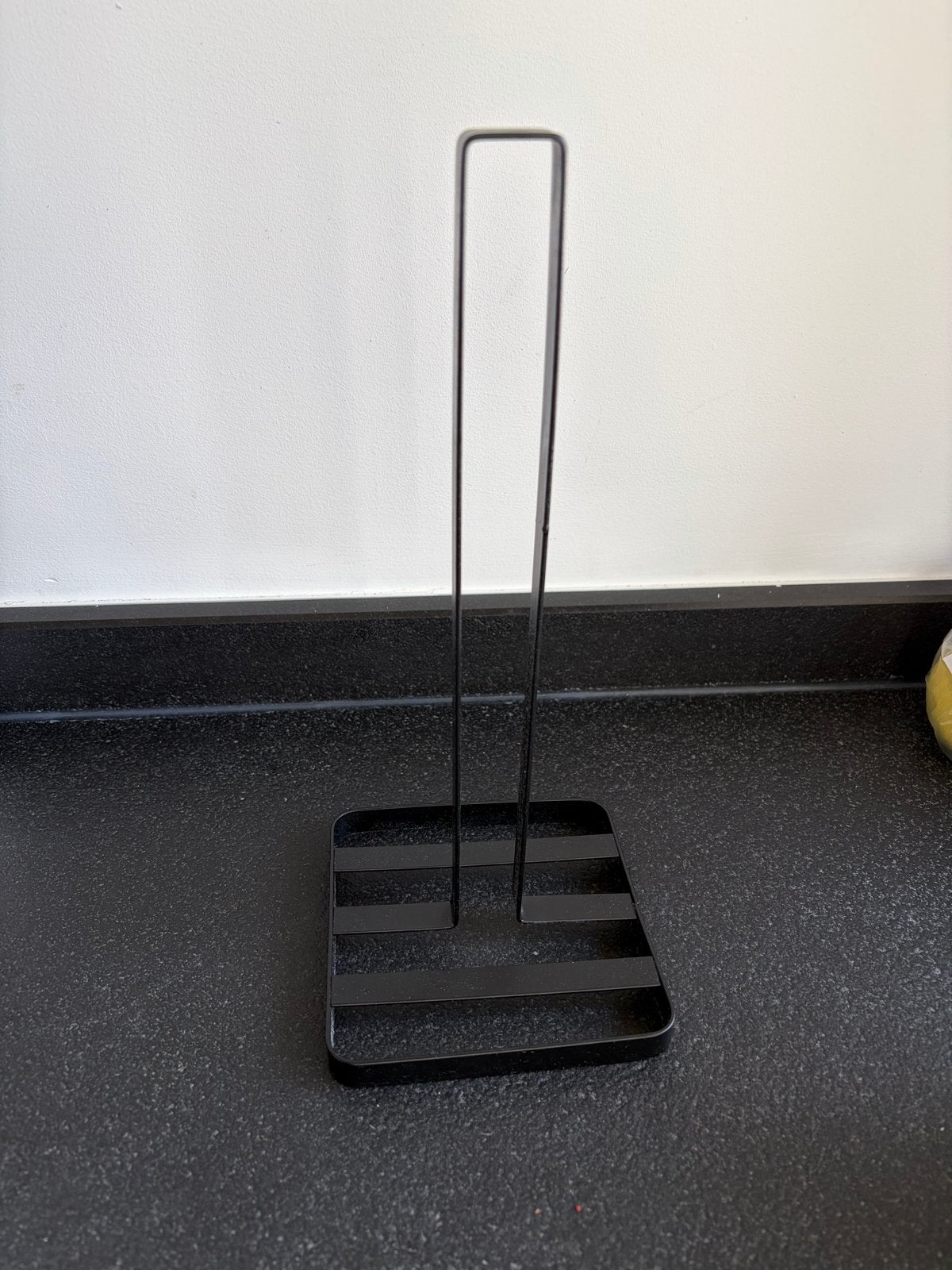 Metalen keukenrolhouder - Zwart, Overige typen, Nieuw, Ophalen of Verzenden, Zwart