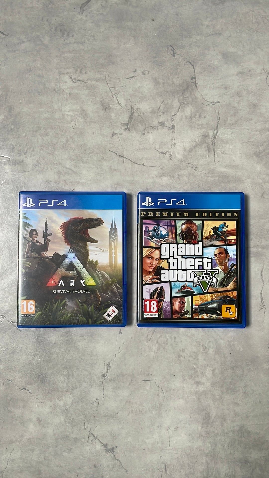 Grand theft auto ( GTA5) en Ark (Ps4) game spellen., Spelcomputers en Games, Avontuur en Actie, Vanaf 18 jaar, Gekoppelde computers
