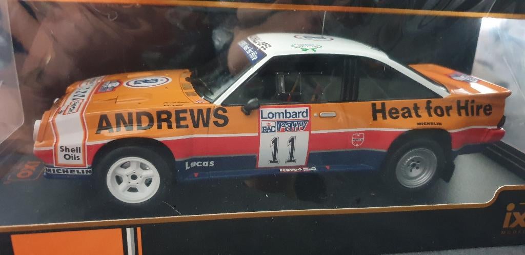 Opel Manta B 400 #11 RAC Rally IXO Models 1:18, Overige merken, Christian@diecastcompany.nl, Auto, Diecast Company