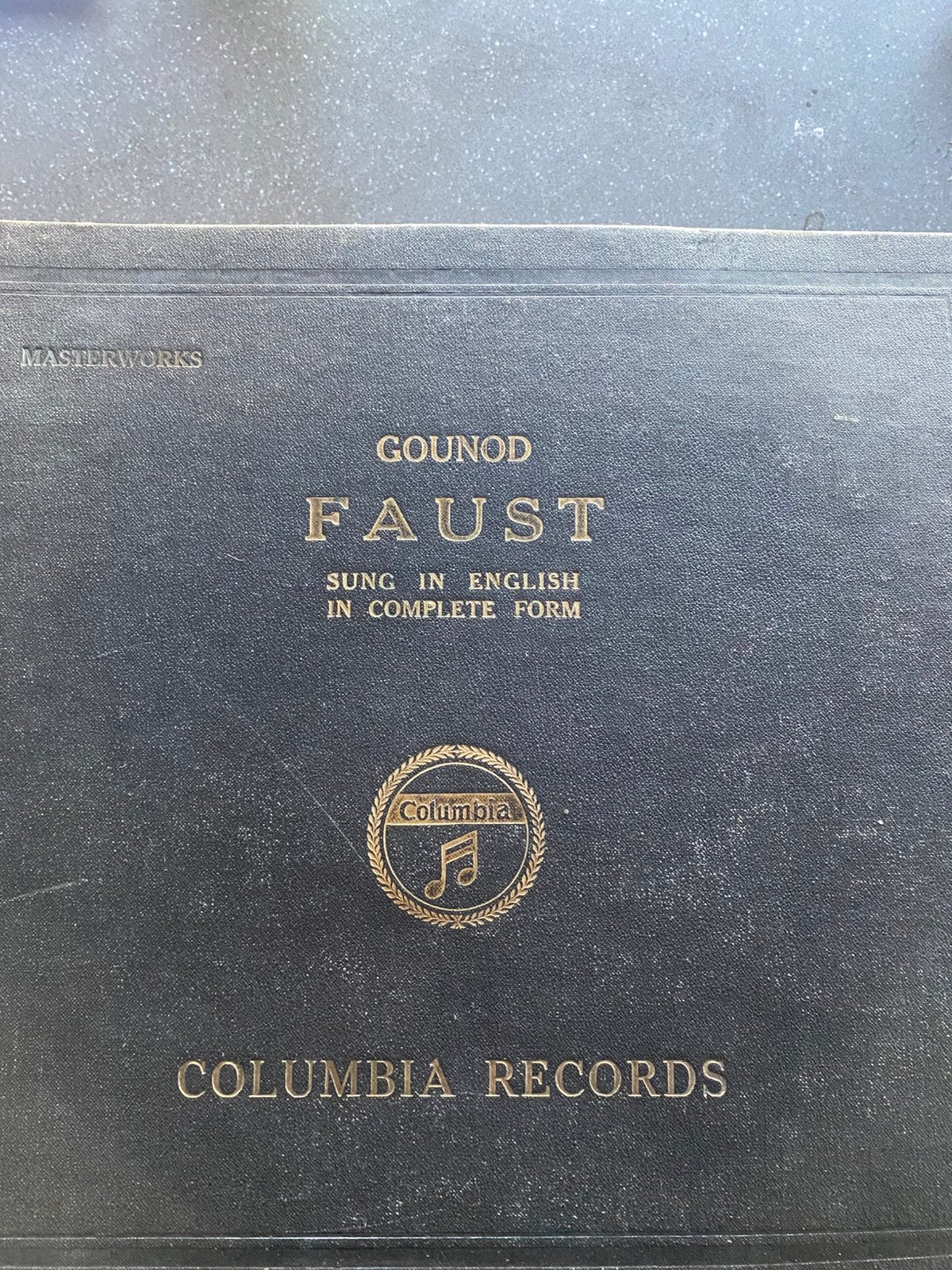 Albumset: Gounod - Faust (Columbia Masterworks. 78 toeren, Cd's en Dvd's, Ophalen, Gebruikt, Overige formaten, Overige typen