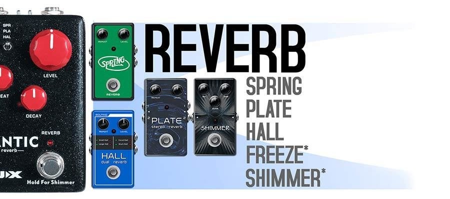 NUX NDR-5 Atlantic Delay & Reverb stereo effectpedaal, Muziek en Instrumenten, ., Nieuw, Ophalen of Verzenden, Reverb