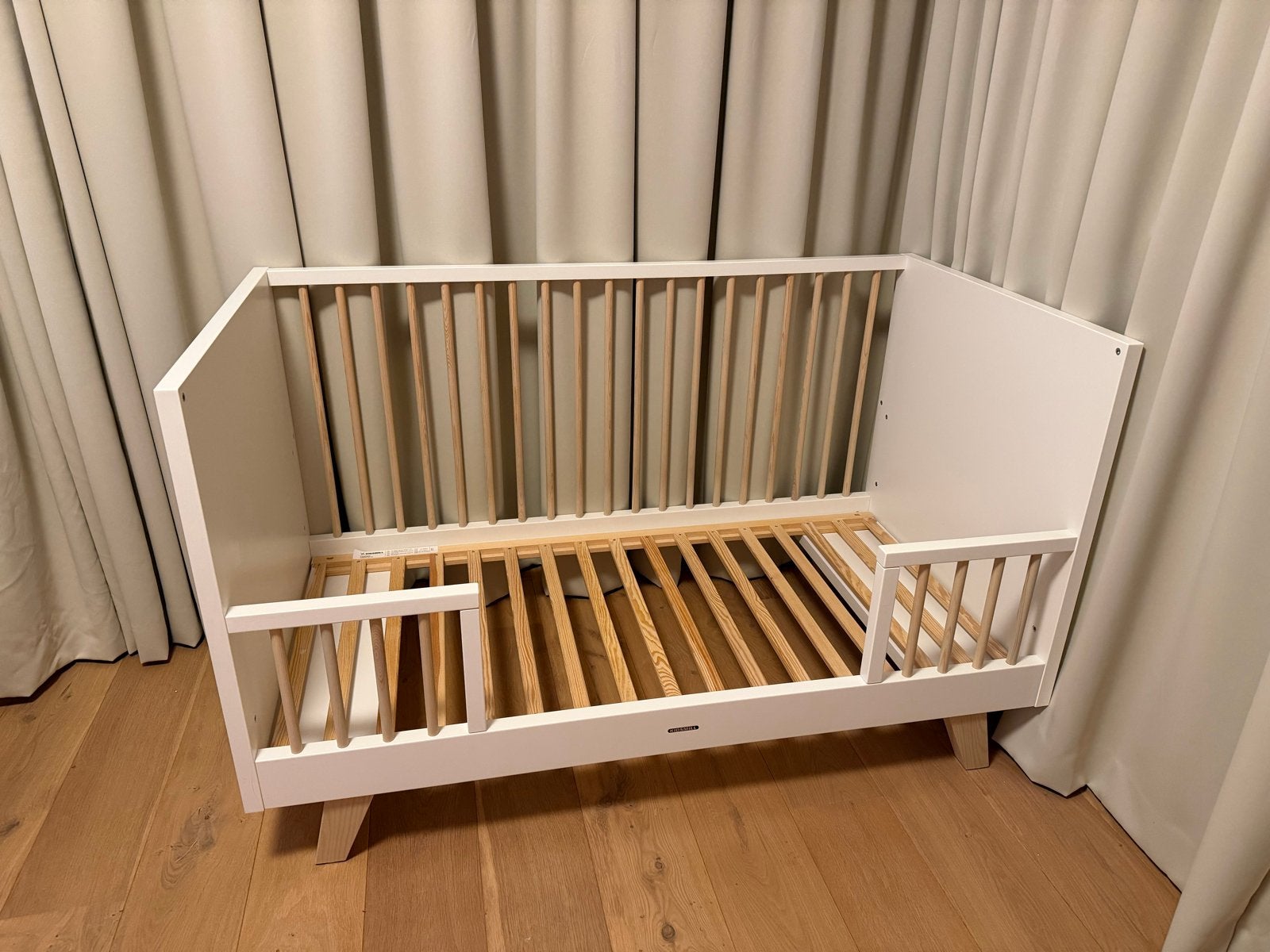 Kidsmill Lars/Fynn Ledikant 70x140 cm - Zo goed als nieuw, Ophalen, Gebruikt, 70 tot 85 cm, 140 tot 160 cm