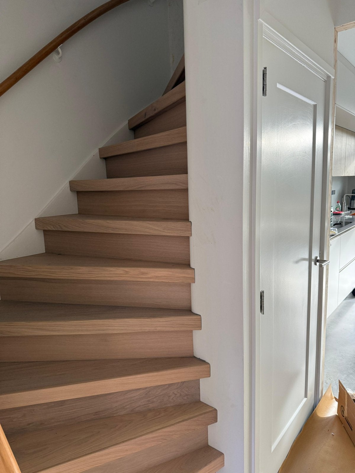 Traprenovatie met hout
