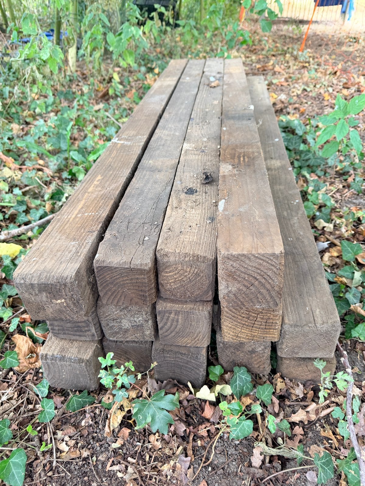 Houten weidepalen te koop, Ophalen, Zo goed als nieuw, Minder dan 180 cm, Palen