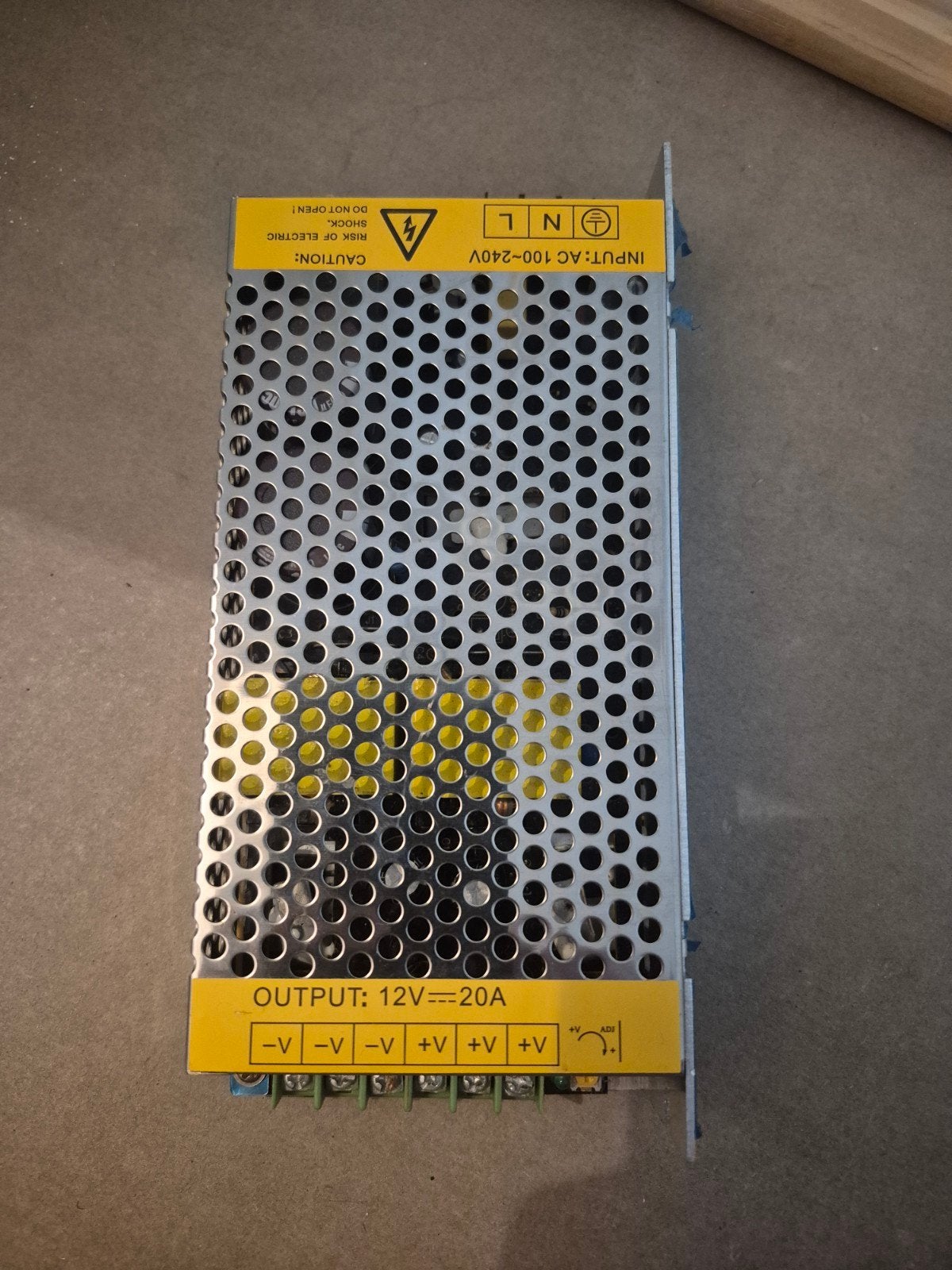 LED Voeding Trafo 12V 20A - Nieuw, Overige merken, Overige typen, Onbekend, Nieuw