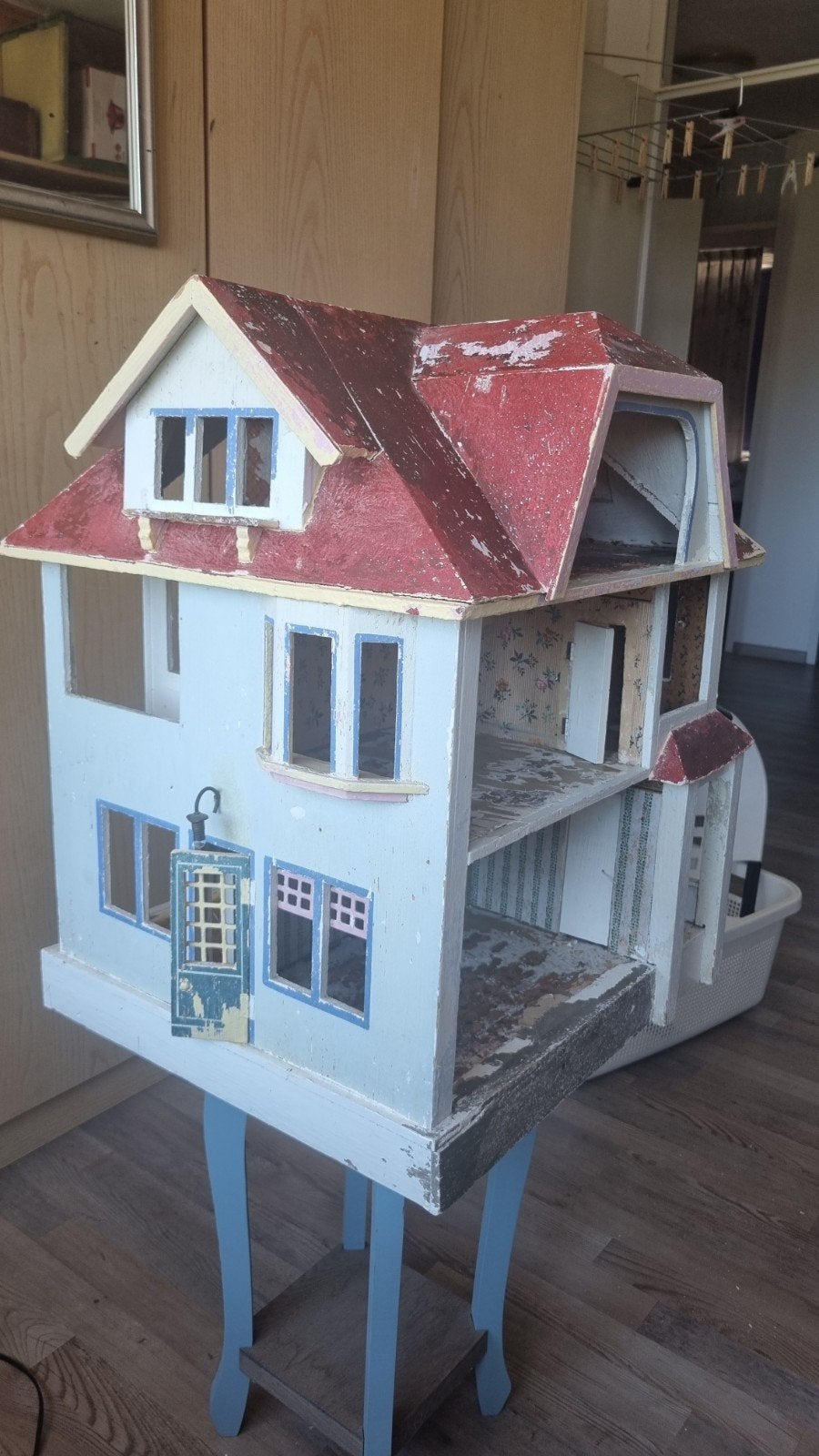 antiek gottschalk poppenhuis uit 1920, Antiek en Kunst, Ophalen of Verzenden