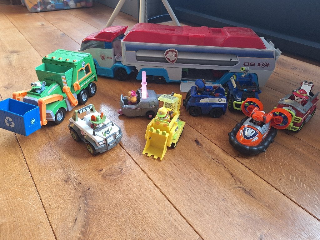 Paw patrol, Kinderen en Baby's, Speelgoed | Speelgoedvoertuigen, Ophalen, Zo goed als nieuw