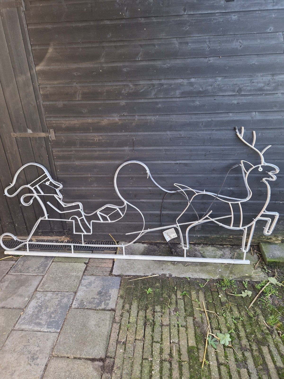 kerstman op arreslee, Diversen, Ophalen of Verzenden