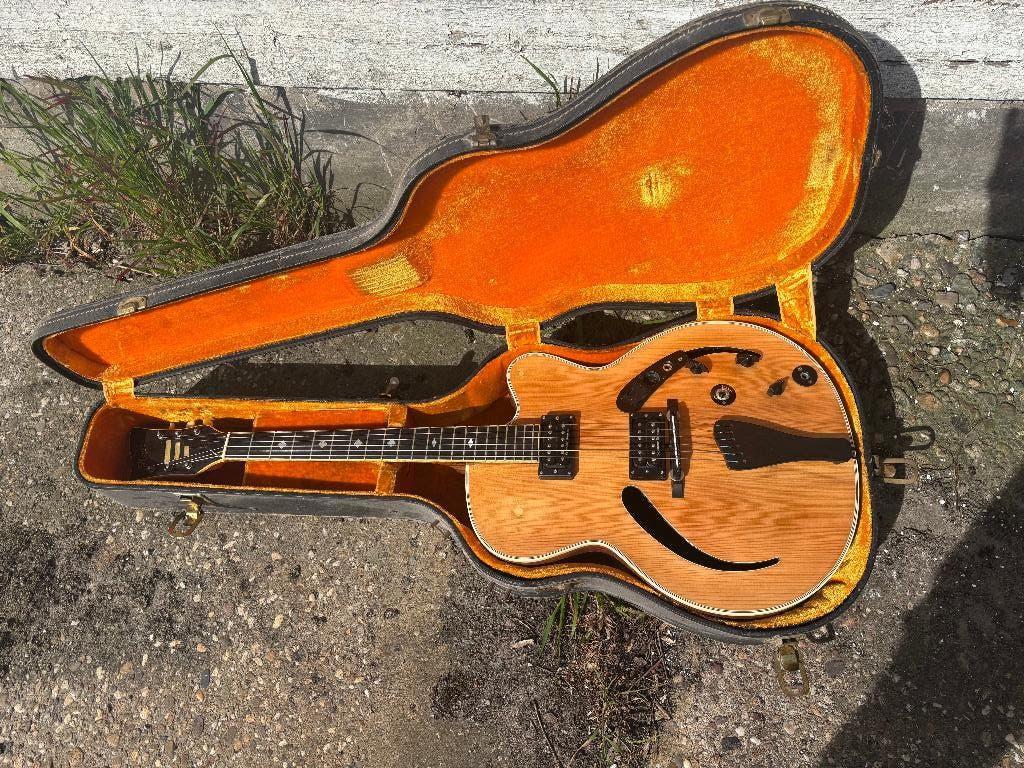 Hoyer Solist Jazz gitaar, Ophalen of Verzenden, Gebruikt, Hollow body, Overige merken