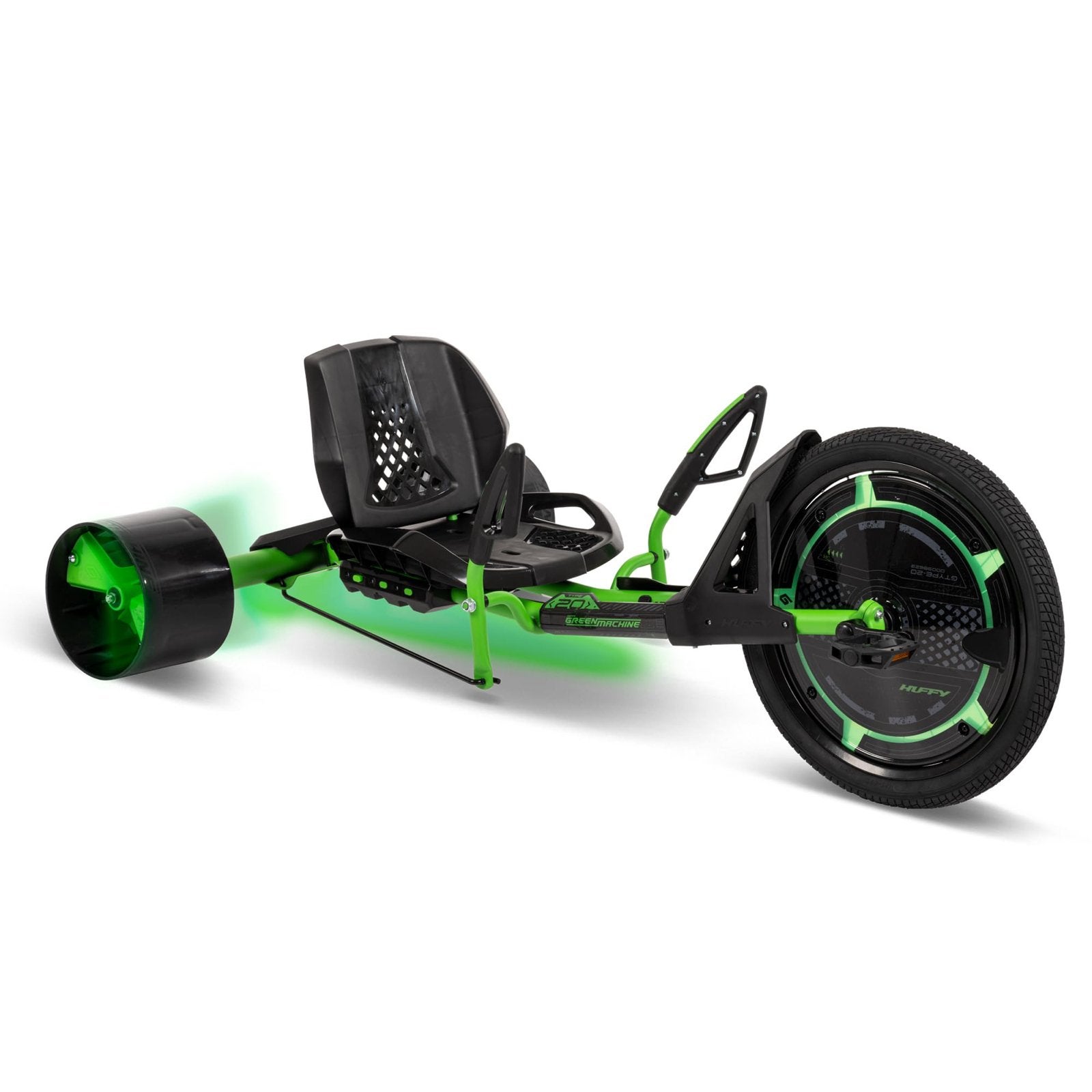 Huffy Green Machine LED Drift Trike - Groen, Ophalen of Verzenden, Zo goed als nieuw, Overige typen