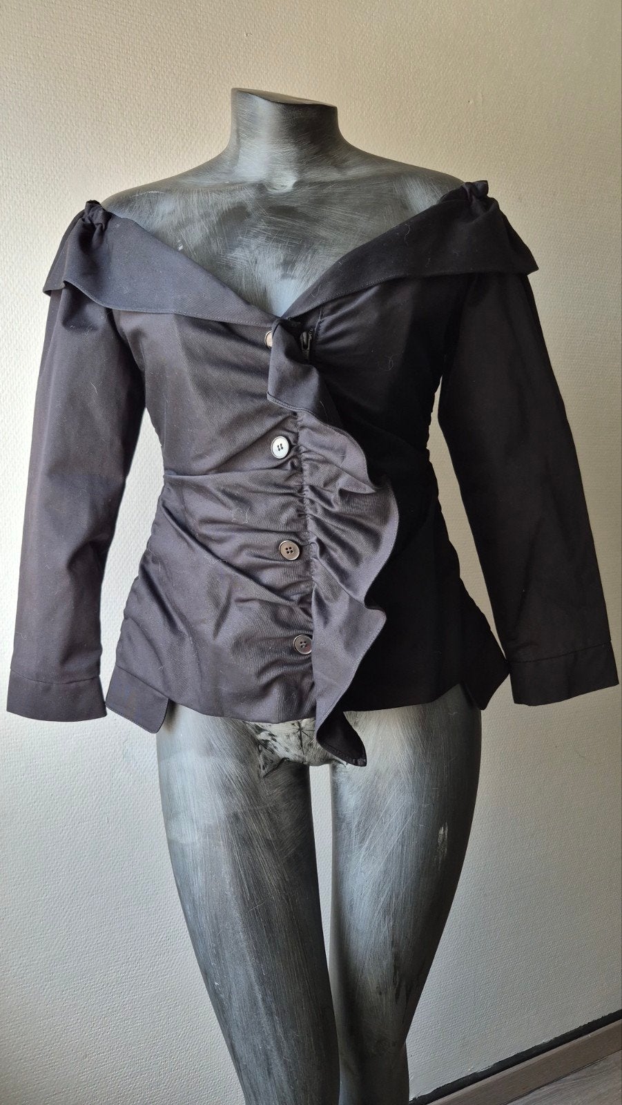 Renaissance Cooon Jacket Zwart Maat 40, Kleding | Dames, Maat 38/40 (M), Zwart, Renaissance, Nieuw