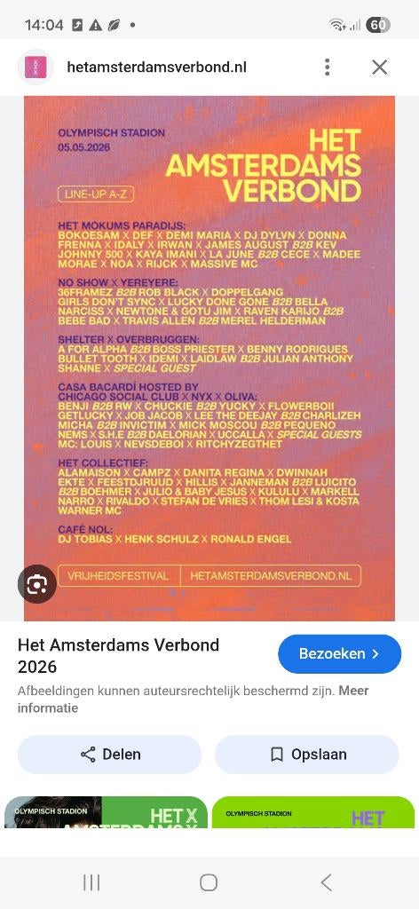 Amsterdams verbond 2026, Eén persoon