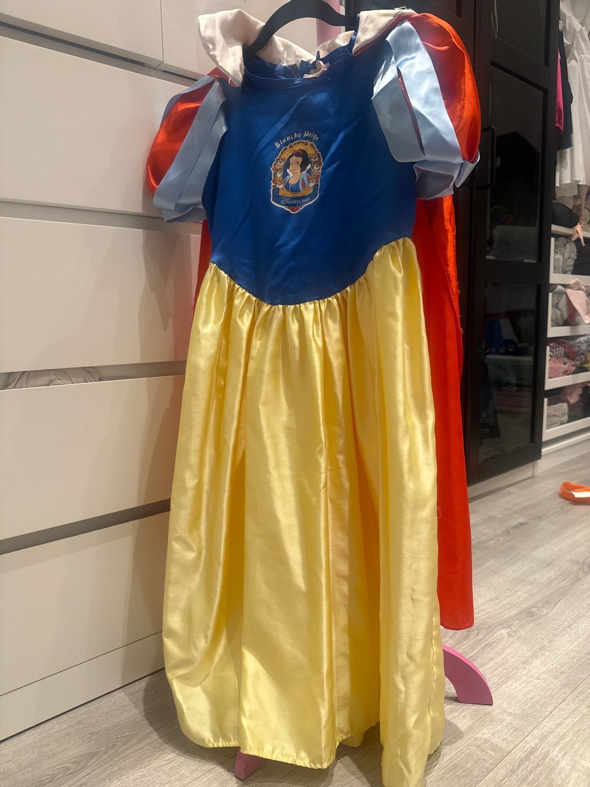 Originele Sneeuwwitje jurk jaren '90 - Disney prinses, Ophalen, Gebruikt, 110 t/m 116, Meisje
