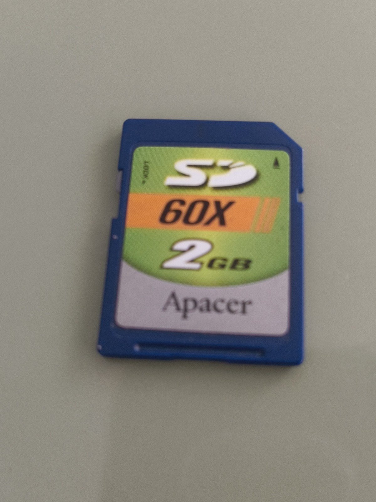 Apacer SD Geheugenkaart 2GB 60X, Audio, Tv en Foto, Fotografie | Geheugenkaarten, Gebruikt, SD, 2 GB, Fotocamera, Overige apparaten