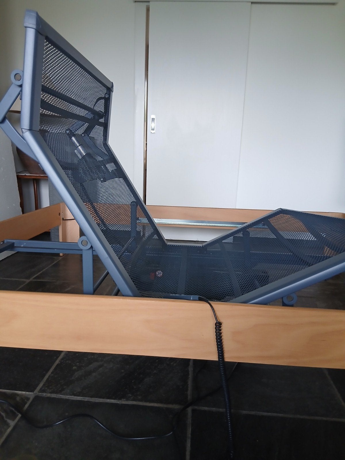 Auping Elektrisch 3M 2M 180x200  Senior 48 hg, Gebruikt, Overige kleuren, Tweepersoons, Ophalen of Verzenden