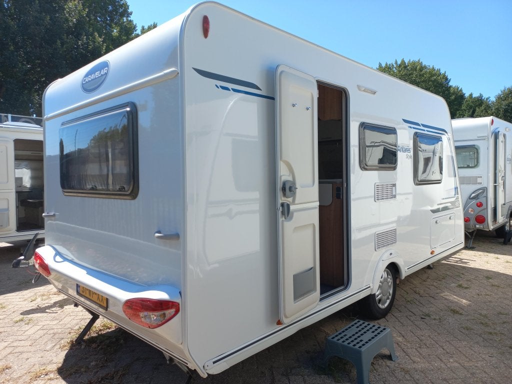 Caravelair Antares Style 450 Unico Verona-mover-fietsd, Schokbreker, Overige typen, Bedrijf, Treinzit