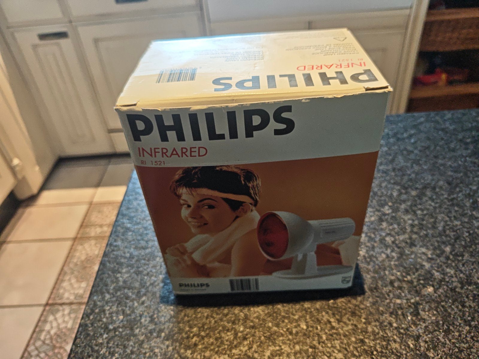 Philips Infraroodlamp RI 1521 - Ontspanning en Verlichting, Ophalen of Verzenden, Zo goed als nieuw, Overige typen