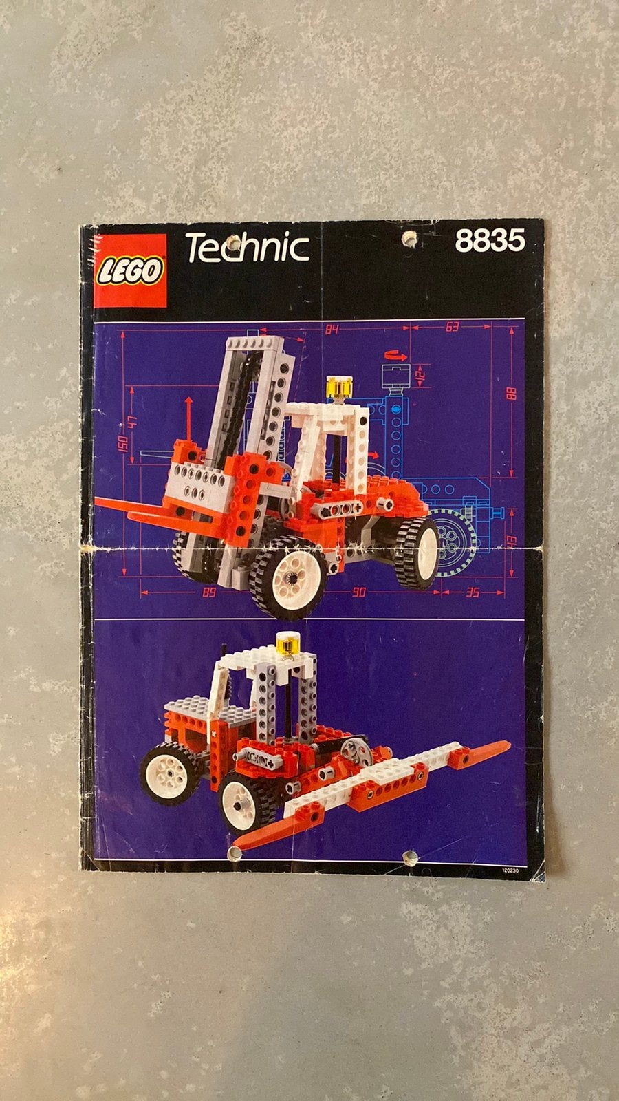 Lego 8835 Technic Heftruck, Ophalen of Verzenden, Zo goed als nieuw