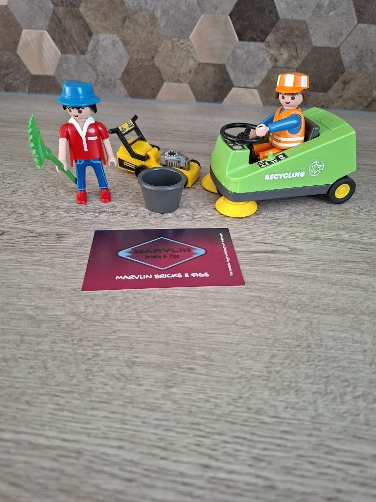 PLAYMOBIL Schoonmaak ploeg, Gebruikt, Complete set, Hiridostraat 5, 1101 CW Amsterdam, Overige typen