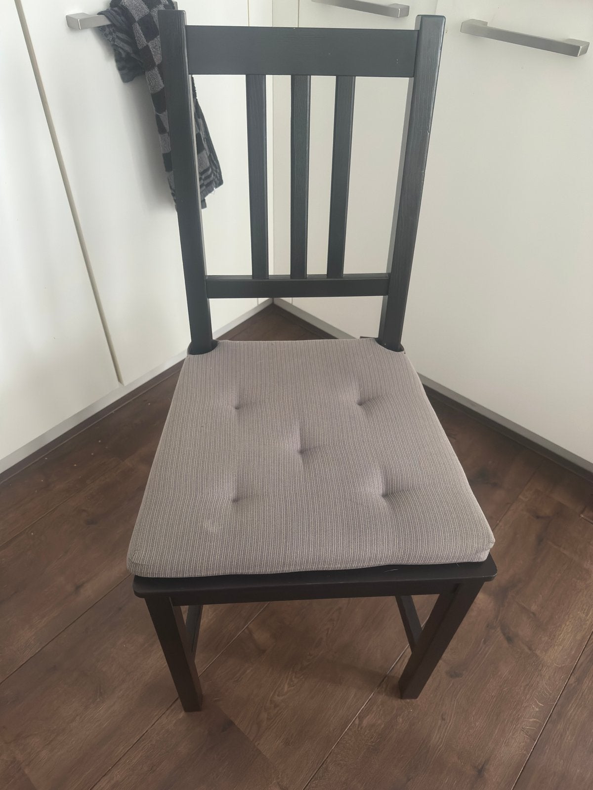 IKEA Dining Table with 4 Chairs – Black – Good Condition, Ophalen