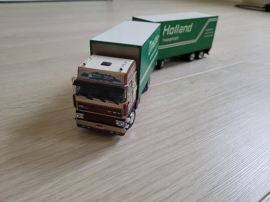 Daf 3600 spacecab combi Dimetra Scherpenzeel WSI vrachtwagen, Hobby en Vrije tijd, Modelauto's | 1:50, Ophalen of Verzenden, Zo goed als nieuw