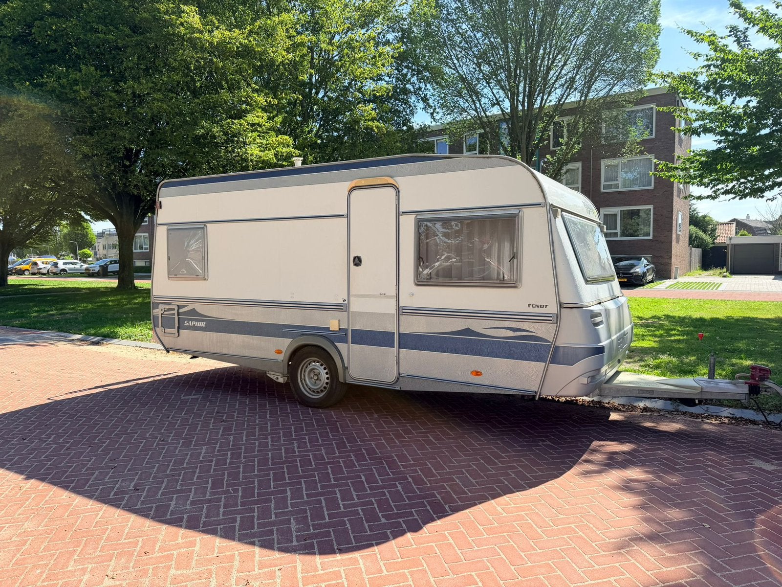 Fendt saphir 465 caravan 2001, Caravans en Kamperen, Caravans, Mover, Rondzit, Particulier, Tot en met 4