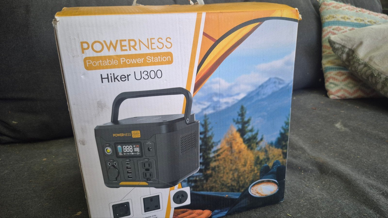 POWERNESS Hiker U300 Draagbare Power Station, Ophalen of Verzenden, Nieuw