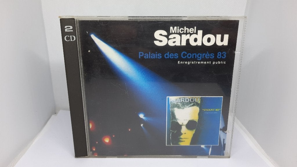 Michel Sardou – Palais des Congrès 83 CD Muziek Album, Gebruikt, Pop, Ophalen of Verzenden, Album