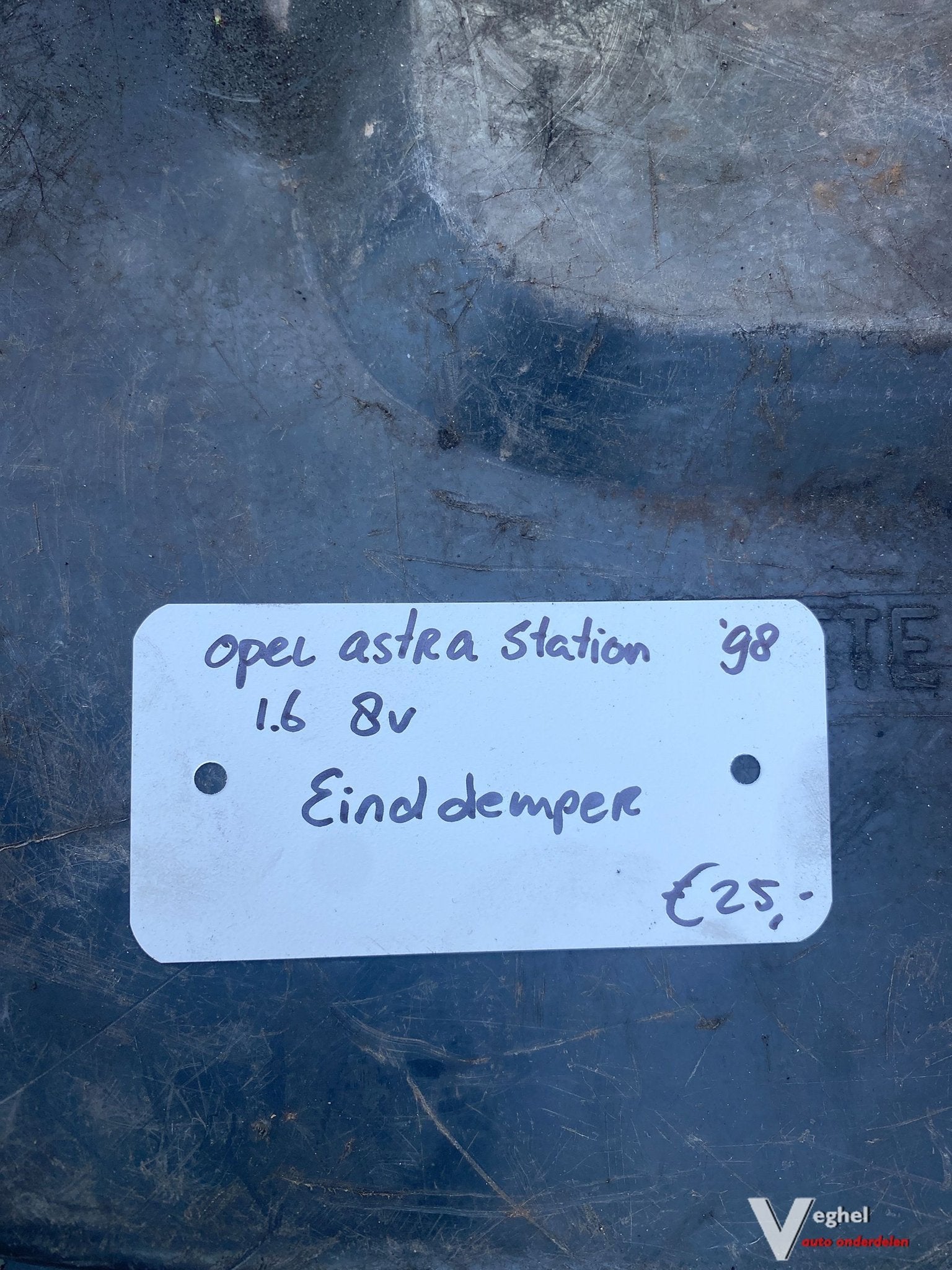 Opel Astra station 1.6 8v ‘98 Einddemper, Gebruikt, -, -, Ophalen of Verzenden