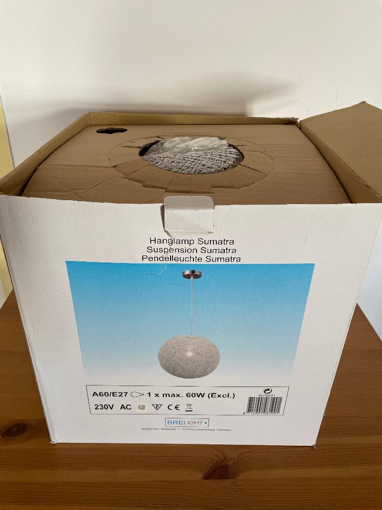 Hanglamp Sumatra, Huis en Inrichting, Lampen | Hanglampen, Ophalen, Nieuw, E27 (groot)